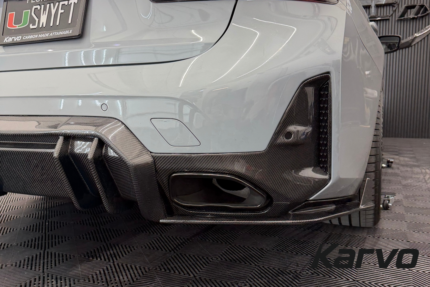 CARBON FIBER FD STYLE REAR DIFFUSER - BMW G20 M340i/330i LCI