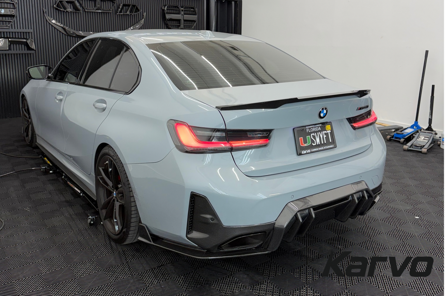 CARBON FIBER FD STYLE REAR DIFFUSER - BMW G20 M340i/330i LCI