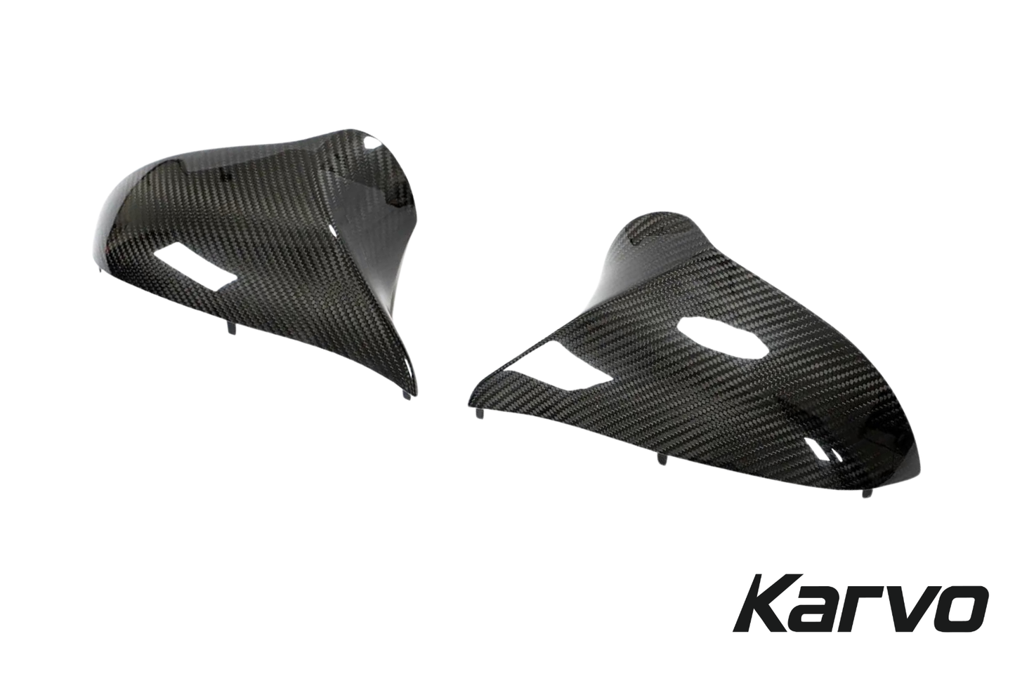 DRY CARBON FIBER MIRROR CAP SET - BMW F80 M3, F82 M4, F87 M2C