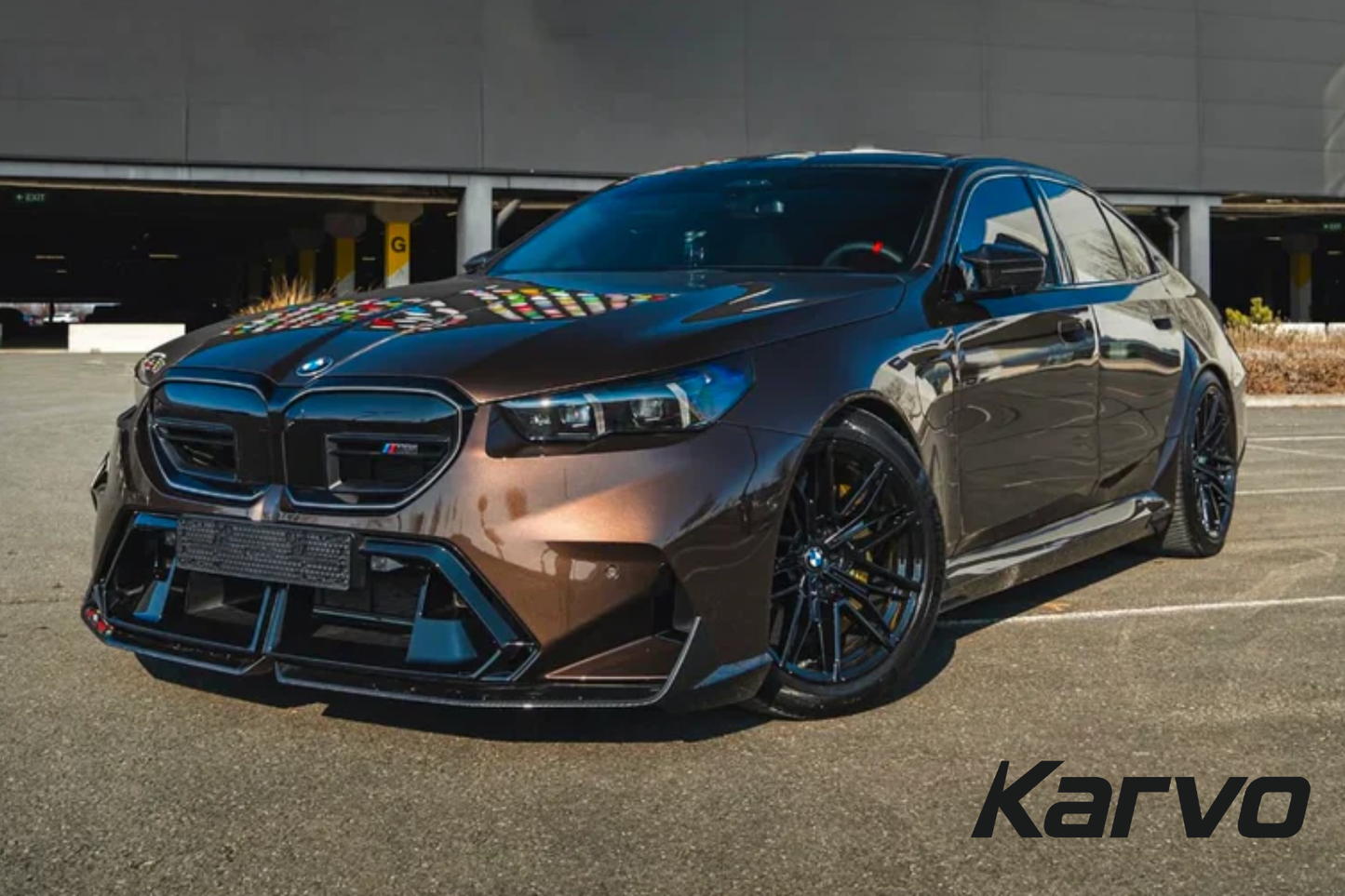 MP STYLE DRY CARBON FIBER FRONT LIP - BMW G90 & G99 M5
