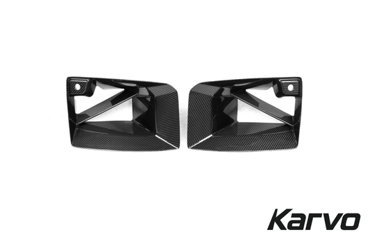 V2 DRY CARBON FIBER MP FRONT AIR INLETS/DUCTS – BMW G87 M2