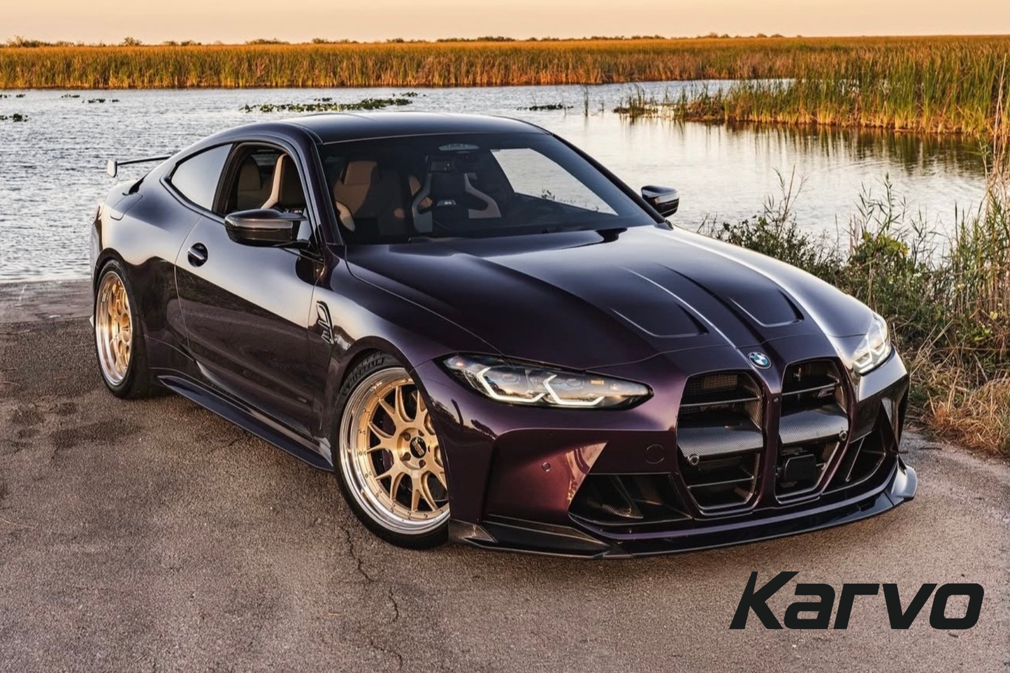 SP2 STYLE DRY CARBON FIBER FRONT LIP - BMW G80 M3 & G82/G83 M4