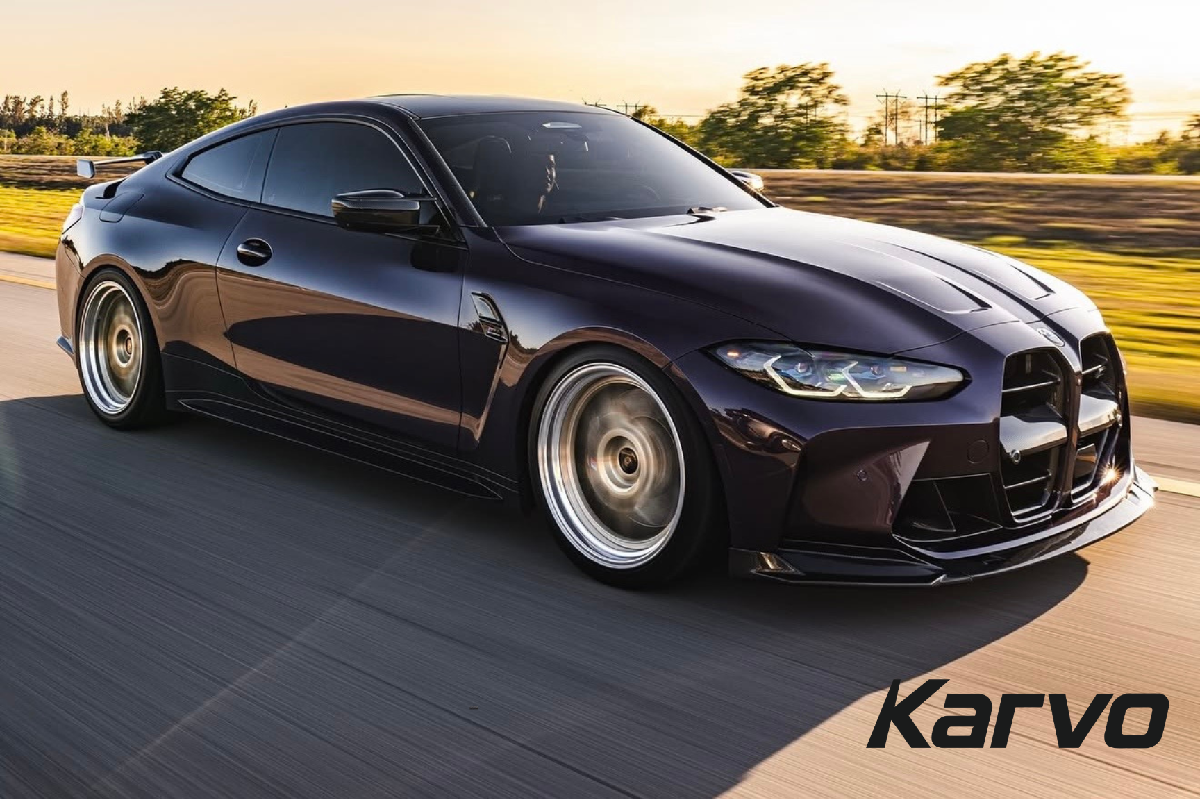 SP2 STYLE DRY CARBON FIBER FRONT LIP - BMW G80 M3 & G82/G83 M4