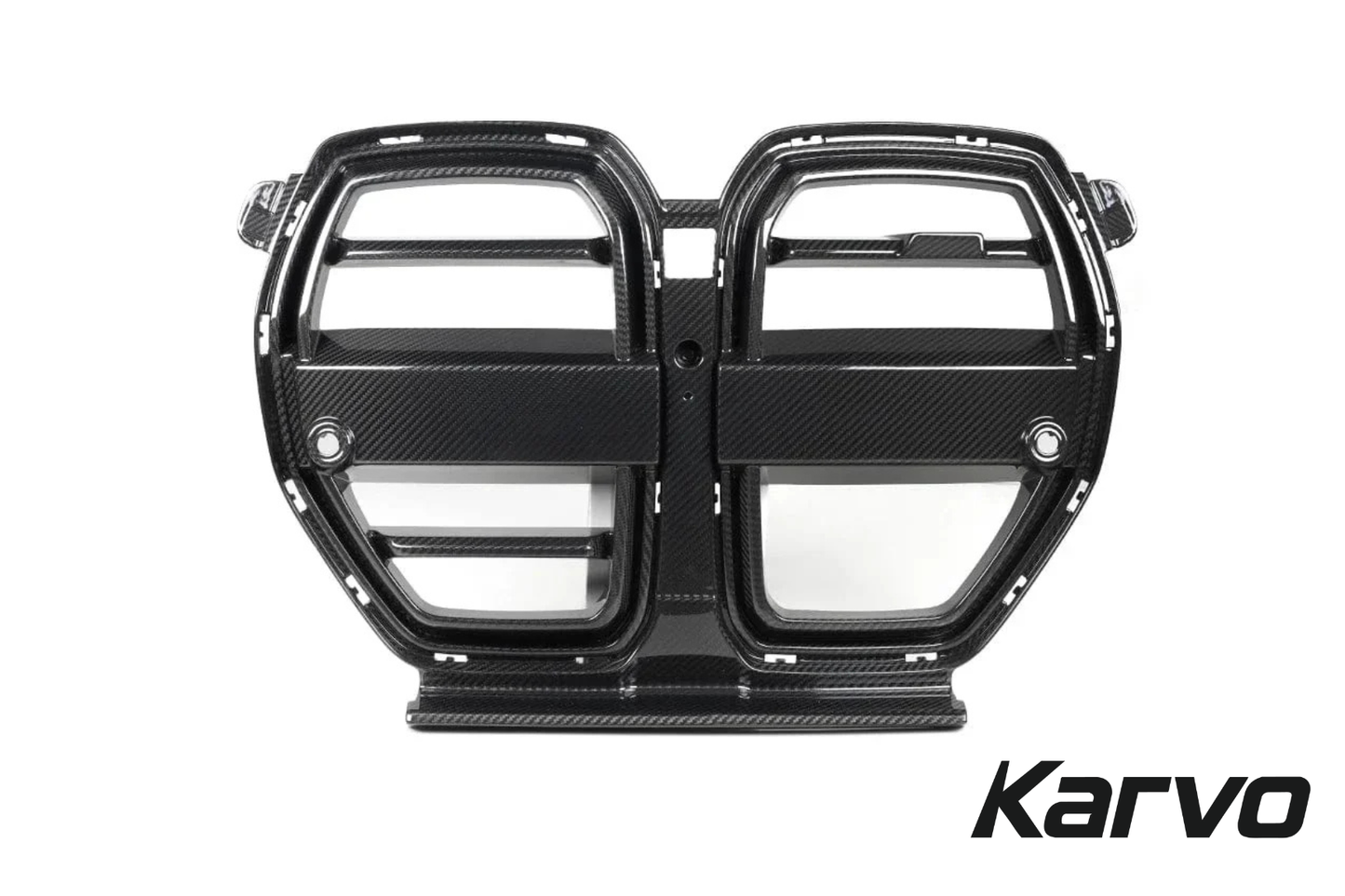 SQ STYLE DRY CARBON FIBER FRONT GRILLES - BMW G80 M3 & G82/G83 M4