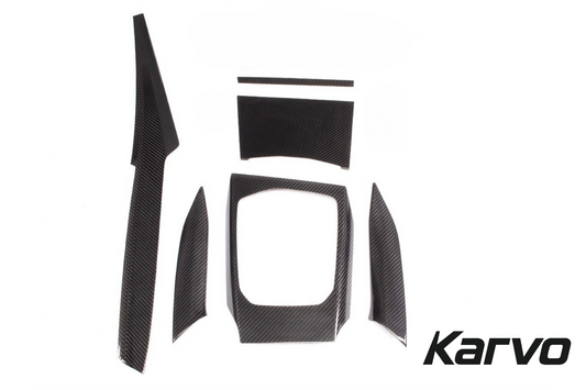 DRY CARBON FIBER INTERIOR TRIM OVERLAY- BMW G SERIES 2023-2024 MODELS G80 G82 G87 G20 G22 G42