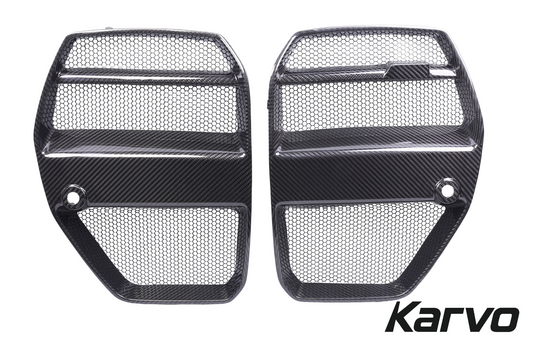 GT DRY CARBON FIBER FRONT GRILLES - BMW G80 M3 & G82/G83 M4