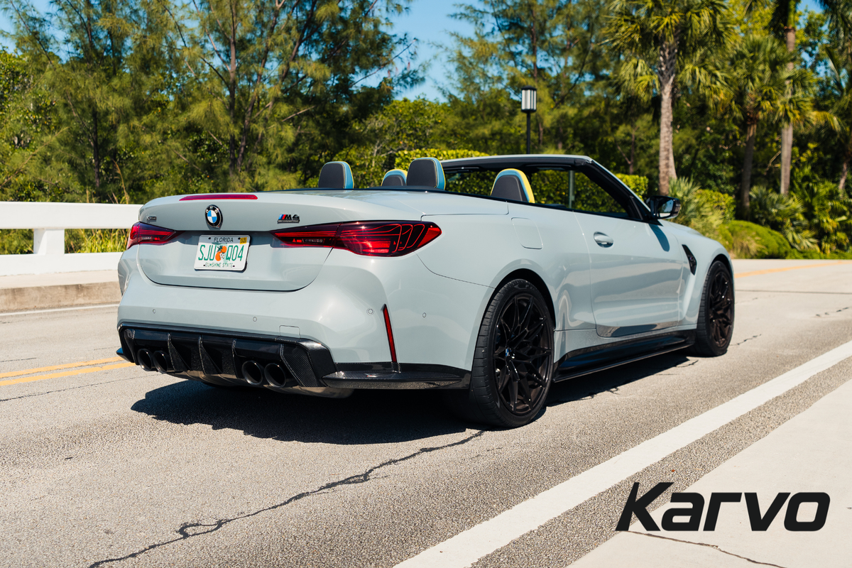DRY CARBON FIBER EURO STYLE REAR DIFFUSER - BMW G80 M3 & G82/G83 M4