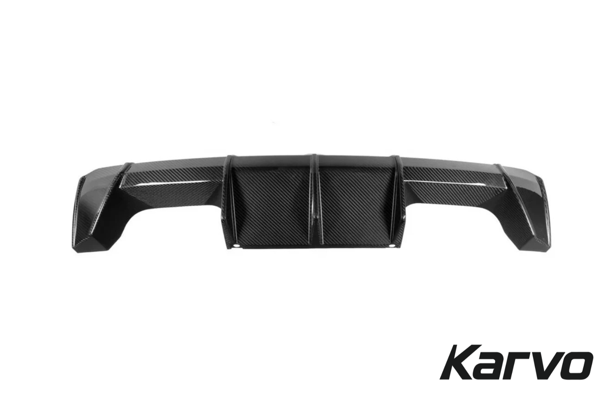 DRY CARBON FIBER EURO STYLE REAR DIFFUSER - BMW G80 M3 & G82/G83 M4