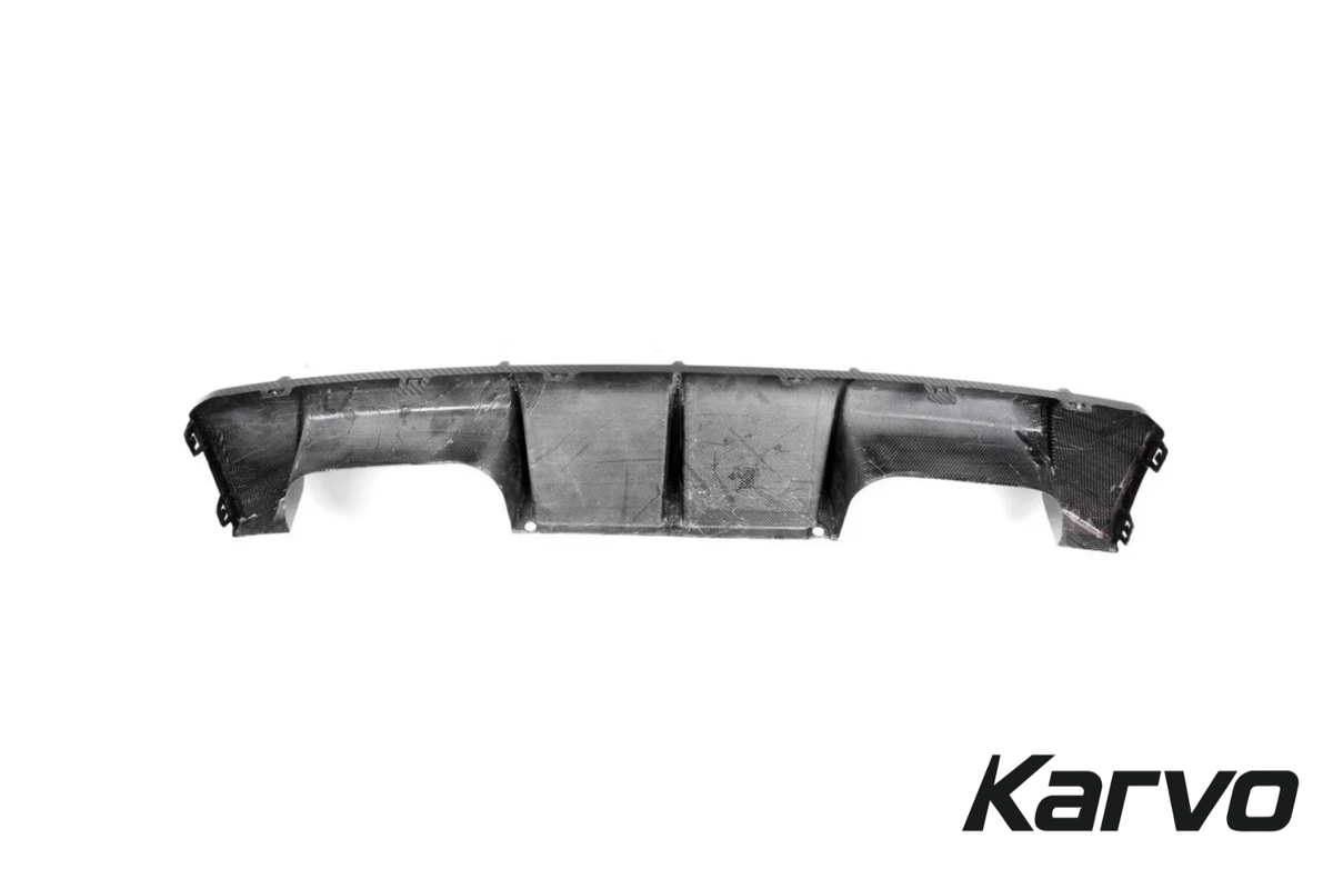 DRY CARBON FIBER EURO STYLE REAR DIFFUSER - BMW G80 M3 & G82/G83 M4