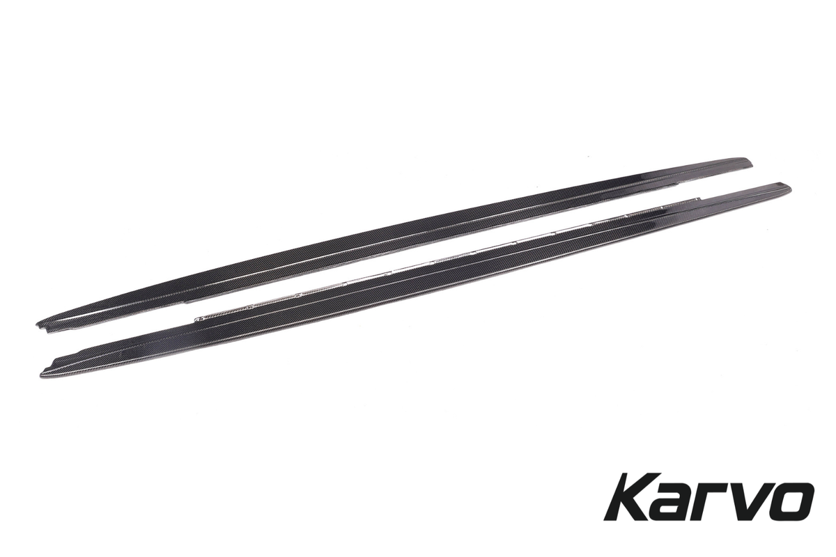 CARBON FIBER SIDE SKIRT EXTENSIONS – BMW F90 M5, G30 M550i/540i/530i