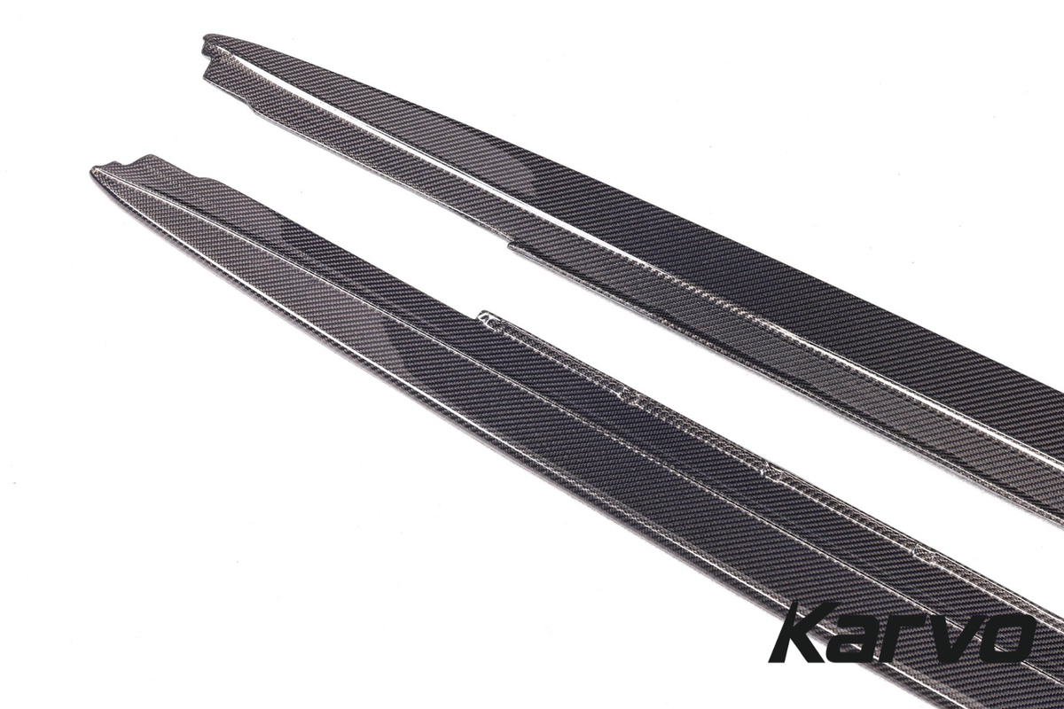 CARBON FIBER SIDE SKIRT EXTENSIONS – BMW F90 M5, G30 M550i/540i/530i